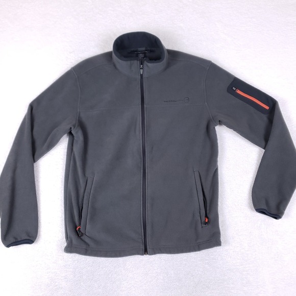 Free Country Other - Free Country‎ Fleece Jacket Mens Small Full Zip Gray Technical Outdoor Gorpcore